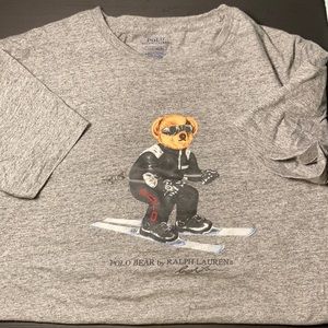 Short Sleeve Polo Bear T Shirt Size Small